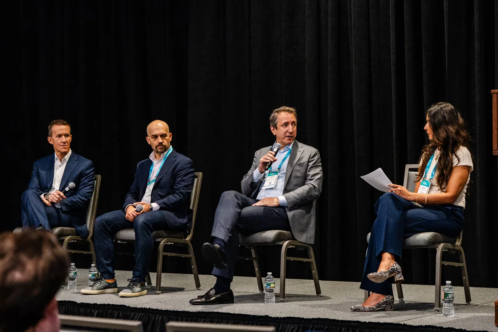 PowerStack panelists discussing the power buildout at Climate Week NYC